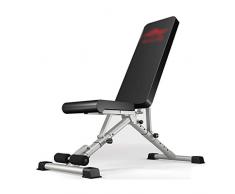 JDKC Klappbarer Sporthocker Multifunktionale Hantel Bank, Bauchtrainingsbank, Zugseil Hantel Bank, Nach Hause Fitnessgeräte