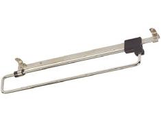 Garderobenauszug Kleiderstange Kleiderlüfter Bügelhalter Schrankauszug Metall (35cm)