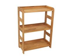 Regal Beethoven, 90x65x33cm, Echtholz Eiche geölt, für Wohnzimmer, Büro oder Kinderzimmer, echtes Holz