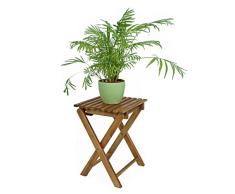 Klapphocker Holz Blumenhocker Hocker Eukalyptusholz