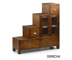 DECORACIÓN BELTRÁN Stufenschrank im Colonial Style : Kollektion FLASHMINGO Rechts 100x100x32cms.
