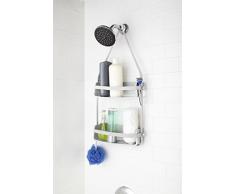 Umbra 023460-660 Flex Duschablage/-regal/-diener/-caddy, weiß