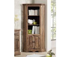 MASSIVMOEBEL24.DE Kolonialart Massivholz Möbel Palisander grau Regal Sheesham geölt massiv Möbel LEEDS #13