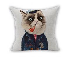 Nunubee Kissenbezug Wohnzimmer deko deko Kissen Shabby chic deko scheibengardine landhausstil Autodekoration Sofa Cover, Stil 2 45x45CM