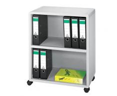 PAPERFLOW DM2K2.02 Rollregal Mobil 2 Oh grau