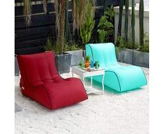 ARIESDY Airchair Air Chair Luftsessel Aufblassessel Luftm?Bel Camping Reisen Pool Meer inklusive Transportrucksack waschbar stylisch