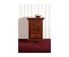 MASSIVMOEBEL24.DE Kolonial Kommode Akazie Holz massiv Oxford #502