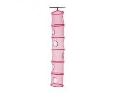 IKEA PS FANGST Hängeaufbewahrung mit 6 Fächern in rosa