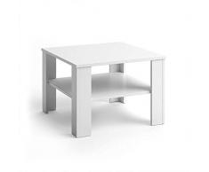 Vicco Couchtisch Homer 60x60 - Wohnzimmer Sofatisch Kaffeetisch 3 Farbvarianten +++ Beistelltisch - mit Ablagefach - Top Design +++