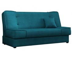 Mirjan24 Schlafsofa Gemini mit Bettkasten, 3 Sitzer Sofa, Couch mit Schlaffunktion, Bettsofa Schlafsofa Polstersofa Farbauswahl Couchgarnitur (Enjoy 17)