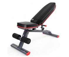 JDKC Klappbarer Sporthocker Fitness-Bank, Sit-ups Fitnessgeräte, Fitness Bank Multifunktionale Hantel Bank Heim-Bauch-Übung Stuhl