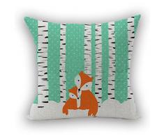 Nunubee Kissenbezug Wohnzimmer deko deko Kissen Shabby chic deko scheibengardine landhausstil Autodekoration Sofa Cover, V13 45x45CM