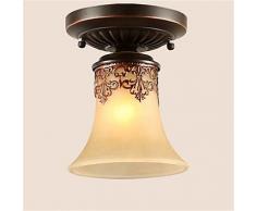 JJ Moderne LED-Deckenleuchten YL Kronleuchter Pendelleuchten LED Vintage Deckenlampen klassische rustikale Lodge Vintage Retro Laterne Wohnzimmer Schlafzimmer Esszimmer , warm Weiß-(220V-240V)