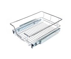 Cocoarm Teleskopschublade K¨¹chenschublade Ausziehbare Schublade Edelstahl Schublade K¨¹chenschrank f¨¹r K¨¹chen oder Schlafzimmerschr?nke