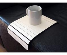 Holz sofa armlehnentisch in vielen farben wie weiß Armlehnentablett Moderner tisch für couch Klein schleichendes sofatisch Armlehne flexibel tablett Falten couchtisch Kleine tische für das wohnzimmer