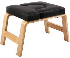 Yoga Kopfstand-Hocker,Yoga-Hocker Yoga Handstand Bench Multifunktionaler Yoga-Umkehrhocker Yoga Hilft Trainingsstuhl Multifunktionale Sportübungsbank Fitnessgeräte Für Gym Entlasten Sie Müdigkeit