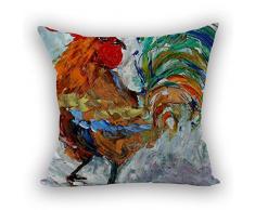 Nunubee Kissenbezug Wohnzimmer deko deko Kissen Shabby chic deko scheibengardine landhausstil Autodekoration Sofa Cover, Adler 23 45x45CM