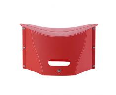 MyAou-Shower Chair Kinder Badehocker Portable Klappstuhl Outdoor-Tourismus Angeln Hocker Papierhocker Mini Bank Rot