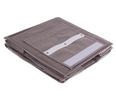 Rondale Hängeregal mit 4 Böden Organizer Schrank Hemden Schrank Kleidung Grau