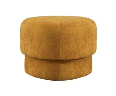 WY Stoffhocker, Home Schuhbank, waschbarer Hocker, Stoffhocker, Casual Dressing Hocker, 48 * 36cm Möbel (Farbe : Gelb)