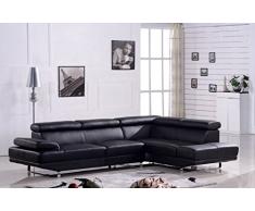 Ledergarnitur Couch Ledersofa Voll-Leder Ecksofa Sofa Garnitur 2020-RS sofort