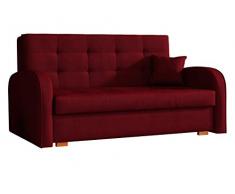 Mirjan24 Schlafsofa Viva Gold III mit Bettkasten, Bettsofa, 3 Sitzer Polstersofa mit Schlaffunktion inkl. Kissen, Sofa, Sofagarnitur, Farbauswahl, Wohnlandschaft (Kronos 02)