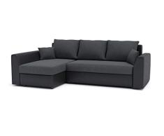 Ecksofa Paul mit Schlaffunktion! Best ECKSOFA! Eckcouch mit Bettkasten! (Cas 574+ Soft 11)