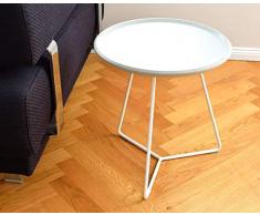 Tisch aus Beton Beistelltisch Gartentisch Rund Couchtisch handgemacht in Deutschland