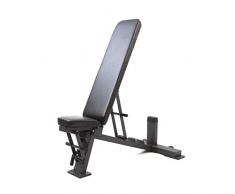 Hantelbank Rückenlage Bauchmuskelbrett Trainingshocker Vogel Stuhl Bankdrücken Bank Fitnessgeräte Klapp Fitnessbank Bänke (Farbe: Schwarz, Größe: 135,9 * 72 * 45,7 cm)