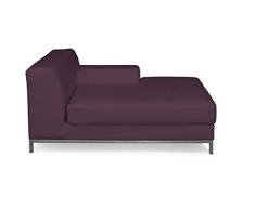 Dekoria Kramfors Recamiere rechts Sofabezug Sofahusse passend für IKEA Modell Kramfors violett