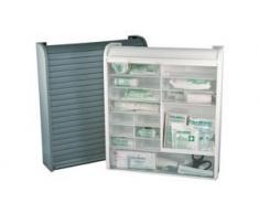 LEINA-WERKE REF 22080 Verbandschrank Sani Roll, ohne Inhalt, weiß