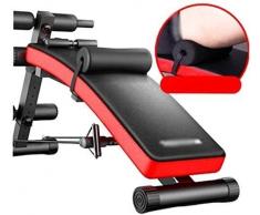 Candtong Gewichtheben Bett zu Hause Multi-Funktions-einstellbares Gewicht professionelle Fitnessgeräte Hantel Stuhl Sit-ups Fitness Stuhl Sporthocker Familie Fitness-Sport-Fitness-Stuhl