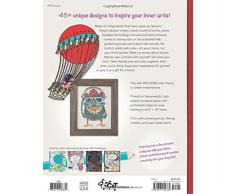 Off the Bookshelf: 45+ Weirdly Wonderful Designs to Colour for Fun and Relaxation (Coloring Art)