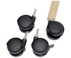 Beistelltisch Rollensatz 4 Rollen