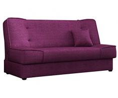 Mirjan24 Schlafsofa Gemini mit Bettkasten, 3 Sitzer Sofa, Couch mit Schlaffunktion, Bettsofa Schlafsofa Polstersofa Farbauswahl Couchgarnitur (Enjoy 16)