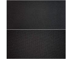 sunnypillow Premium XXL Sitzsack mit Hocker Riesensitzsack Outdoor & Indoor mit 320L Styropor Füllung Sessel für Kinder & Erwachsene Sitzkissen Sofa Beanbag viele Farben zur Auswahl Schwarz