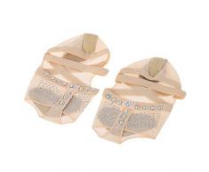 Valcatch Frauen-Tanz-Tatzen-Auflage-Ballett-Bauchtanz-halbe Sohlen-Tatzen-Auflage-Fuß-Zapfen-Tanz-Tatzen-Schuhe