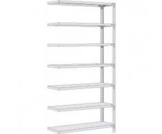 REGALWERK RUDI-Schraubregal 150 - Anbauregal HxBxT 3000x870x300 mm verzinkt Winkelprofil