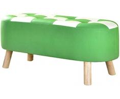 LIANYANG Haus & Garten Einfache Möbel PU Leder Chaiselongue Sitz Ottomane Hocker Bank für Bettende oder Flur-100x40x40cm Küche Ottomane