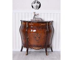 Barock Kommode Intarsien Kommodenschrank Anrichte Massivholz Antik Schrank Palazzo Exklusiv