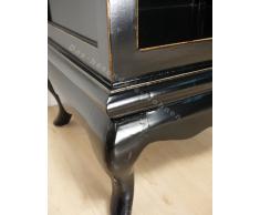 Regalschrank, Regal, Schrank, Kolonialstil schwarz