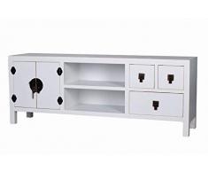 TV Lowboard China Schrank Weiss Fernsehschrank Sideboard Hochzeitsschrank mya024 Palazzo Exklusiv