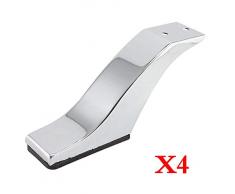 ZQ- Möbelfüße europäische Kippsofa-Beine Hardware-Schrankfüße zur Erhöhung der Standfüße Anti-Rost-Tischbeine Kaffeetischbeine * 4 ^_^