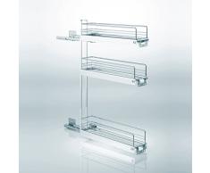 Sotech SO-TECH® 15er Unterschrankauszug Classic 90° 3-etagig rechts Küchenauszug Schrankauszug Vollauszug