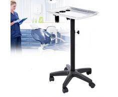 Friseurwagen, Friseur Trolley, Aluminium Multifunktion Salon Trolley und Haushaltswagen für Frisuren Schönheit Spa Makeup Friseur Werkzeug Cart Schönheitssalon Roll Wagen