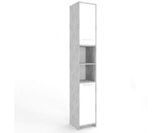 Vicco Badezimmerschrank Kiko Unterschrank Waschbeckenunterschrank Hochschrank Badmöbel Schrank Midi-Schrank Badregal