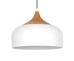 tomons Pendelleuchte Weiß LED Deckenlampe Skandinavisch Moderner Simpler Stil für Wohnzimmer Esszimmer Restaurant