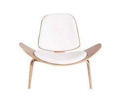 Kreative Schal Flugzeug Stuhl Nordic Freizeit einfache modernes Diskussion Designer-Sofa aus Massivholz kleine Wohnung Sofa Stuhl