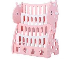 NanXi Bibliothek für alleinerziehende Mutter Giraffe Bibliothek Regal Bücherregal Bibliothek Kinder Kind rosa Kunststoff Fotobuch