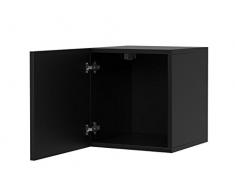 Mirjan24 Wandregal BR07, Hängeregal Hängeschrank, Grifflose Öffnen, Farbauswahl, Wohnzimmer, Schrank (Eiche Gold)